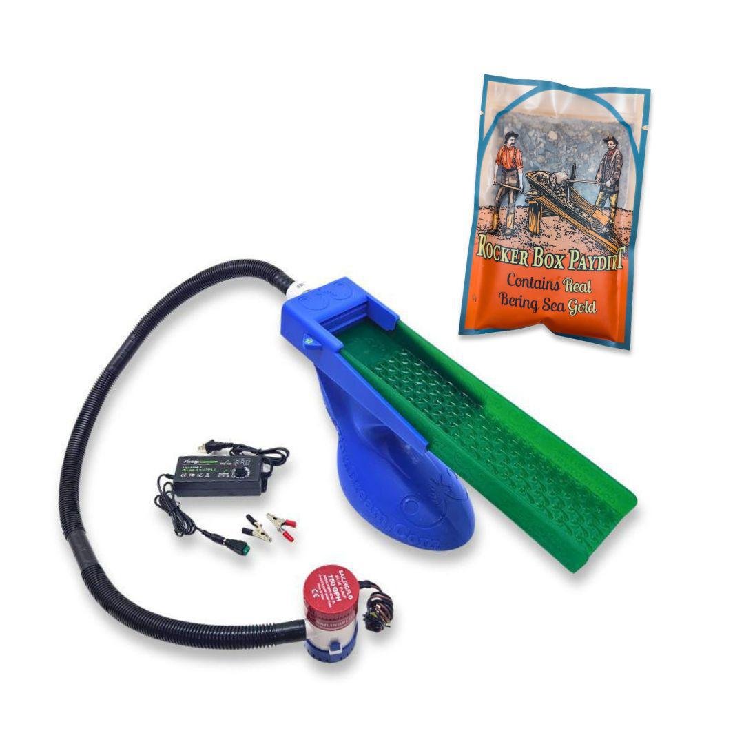 The Boss Clean Up Sluice Kit - Micro (2nd Gen) + Bering Sea Paydirt