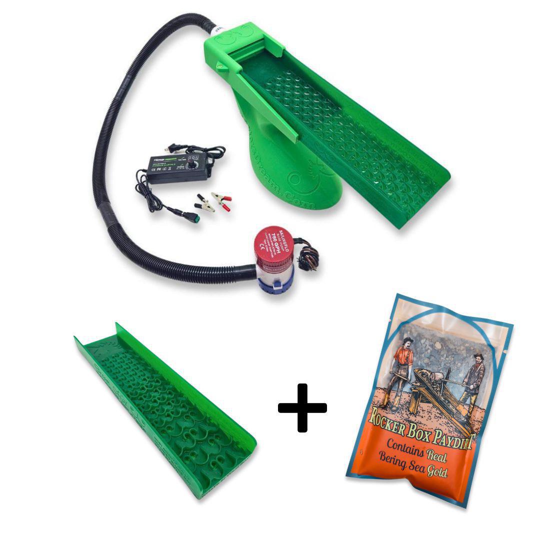 Value Bering Sea Paydirt Bundle - The Boss Clean Up Sluice Kit - Combo + Micro