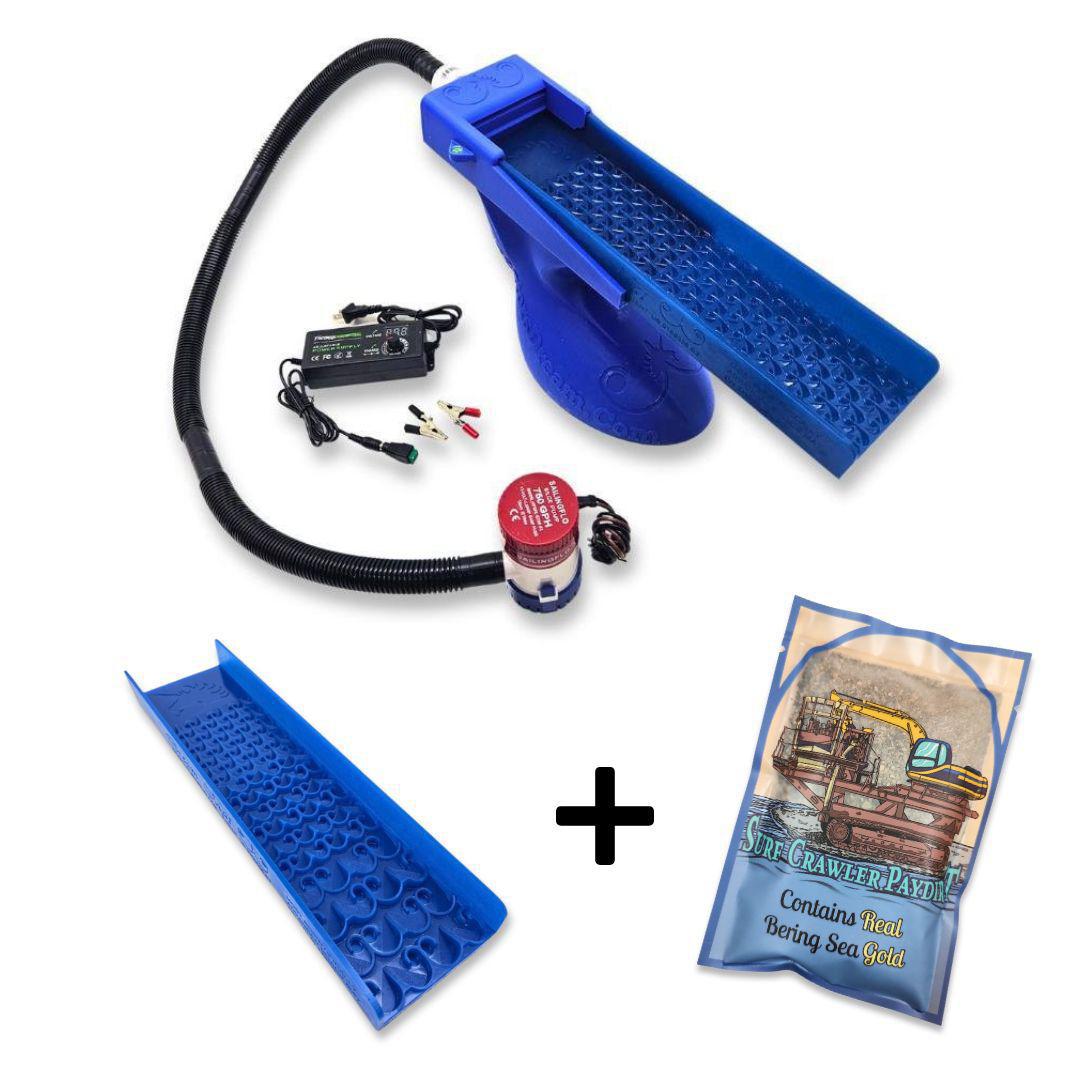 Value Bering Sea Paydirt Bundle - The Boss Clean Up Sluice Kit - Combo + Micro