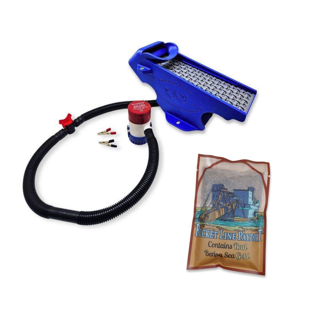 Clean-Up Buddy 12Volt Kit - (500gph) + Bering Sea Paydirt