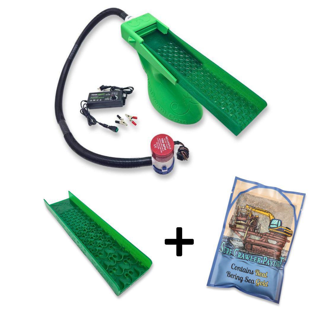 Value Bering Sea Paydirt Bundle - The Boss Clean Up Sluice Kit - Combo + Micro