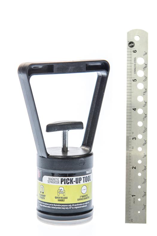 4-3/8 Inch 8-Pound Magnetic Separator Pick Up with Quick Release