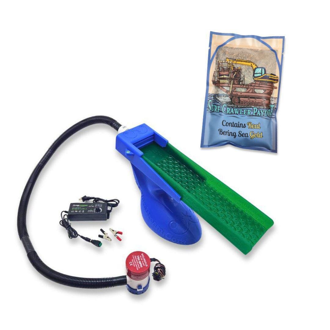 The Boss Clean Up Sluice Kit - Micro (2nd Gen) + Bering Sea Paydirt