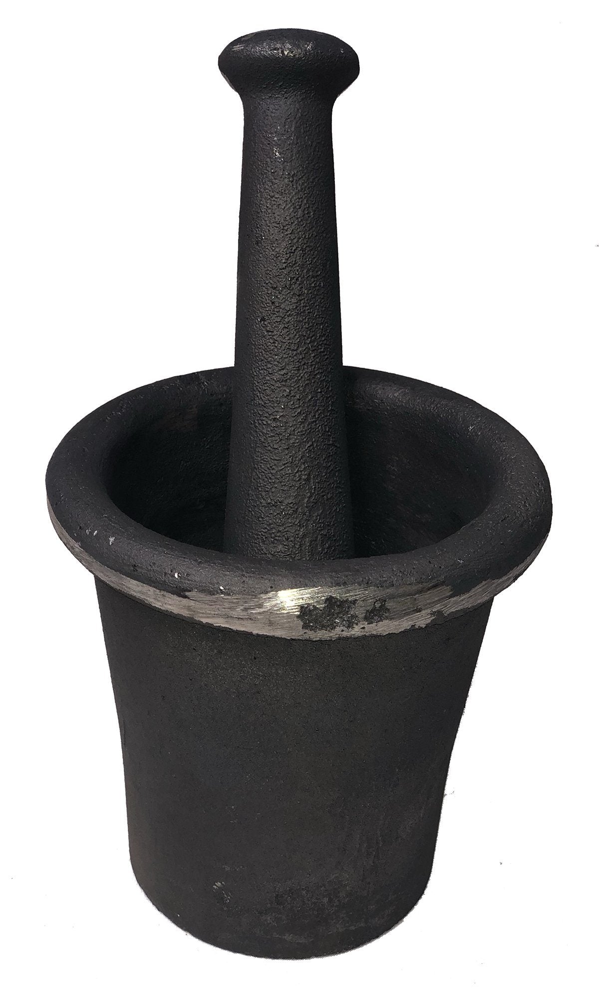 Large Mortar and Pestle for Crushing Gold Bearing Ore